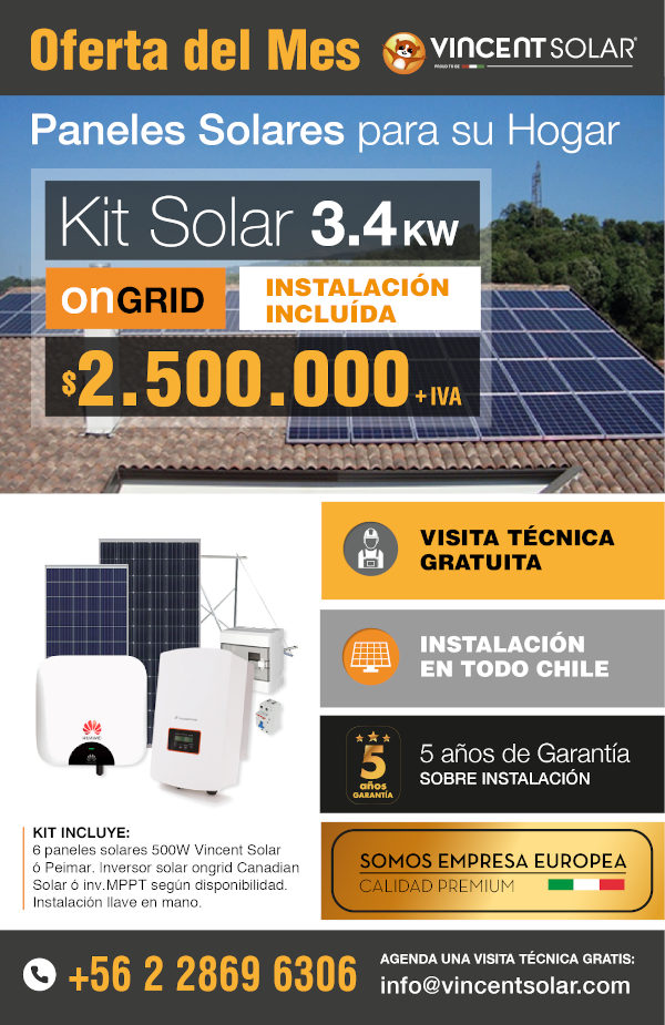 kit solar Kit Solar Hogar 3.4KW Ongrid Monofásico